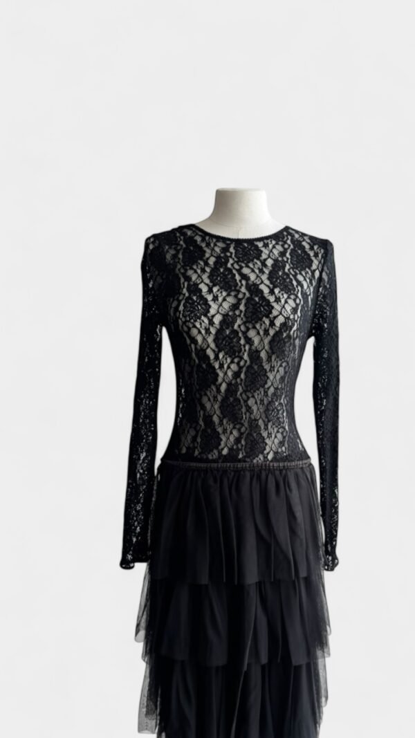 PARIZIO PEPE - DRESS LACE AND TULLE - Image 2